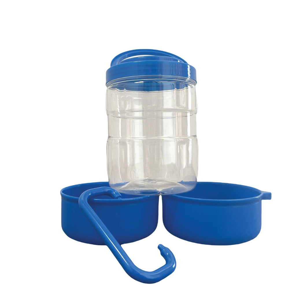 3-in-1 Pet Travel Food & Water Bowl Set