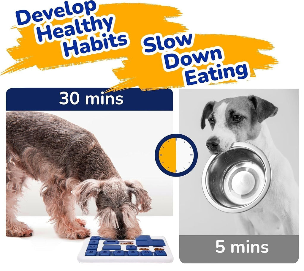 Interactive Dog Puzzle Toy Slow Feeder Treat Dispenser