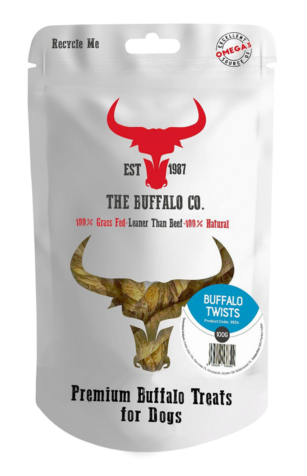 Buffalo Twists - Dog Treats