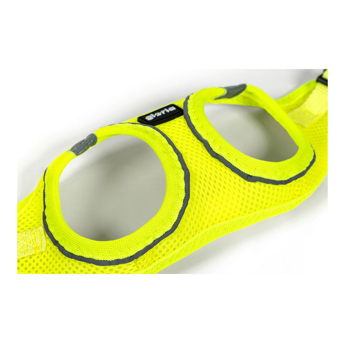 Dog Harness Gloria Air Mesh Star Yellow XXS 24-26 cm