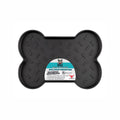Spill-Proof Dog Feeding Mat - Black