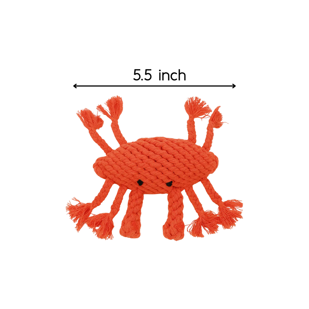 The Crab Dog Toy