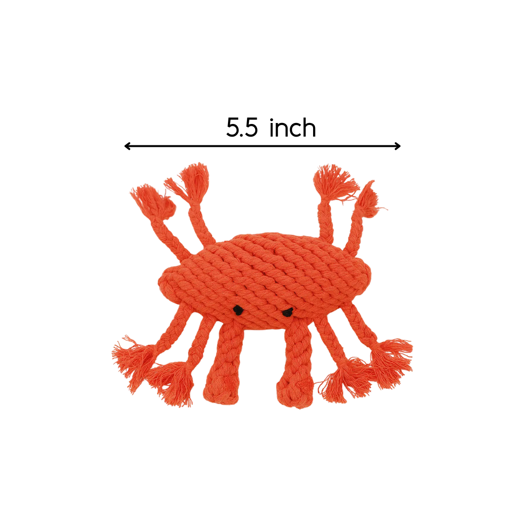 The Crab Dog Toy