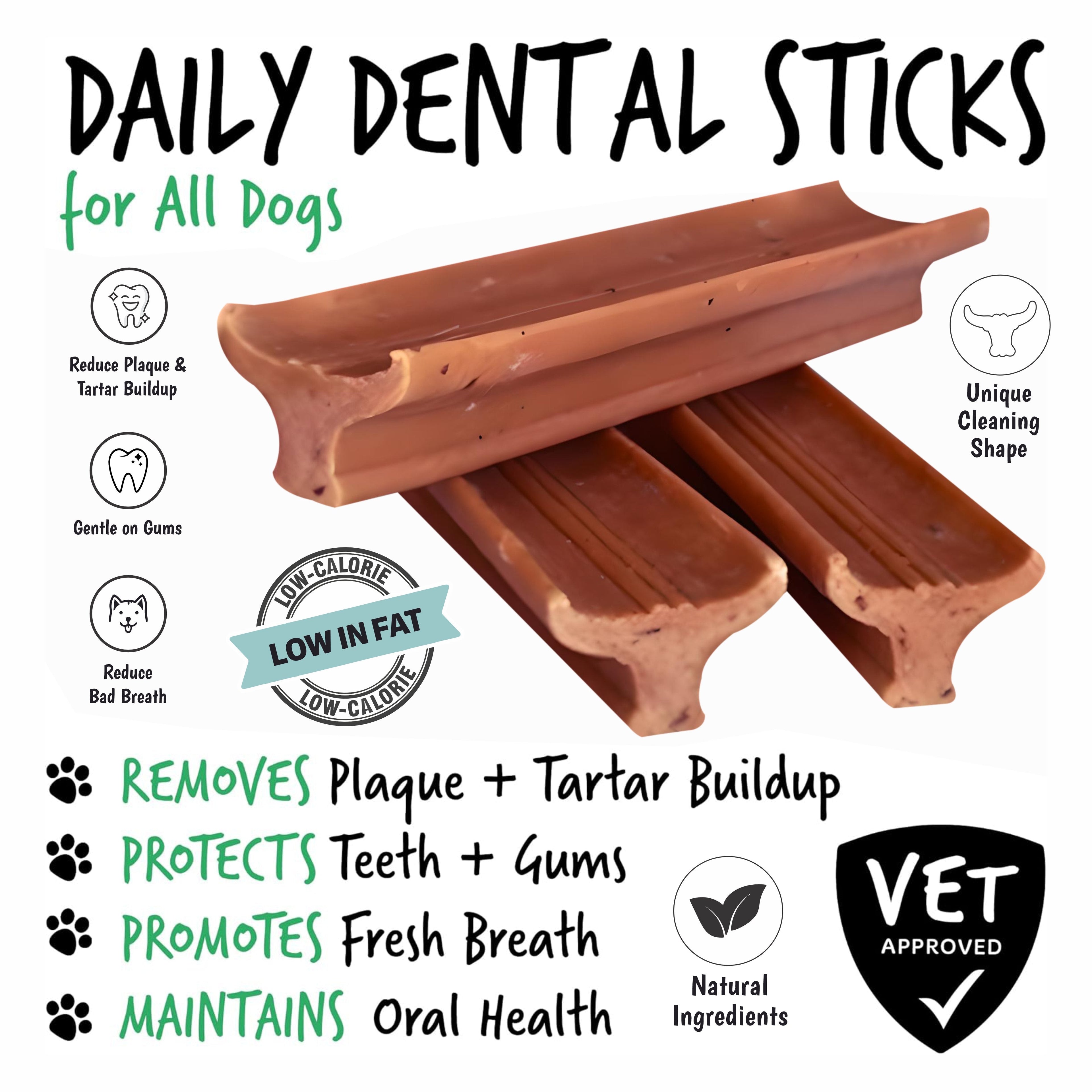 Gently Dently Salmon Dental Treats for Dogs (175g)